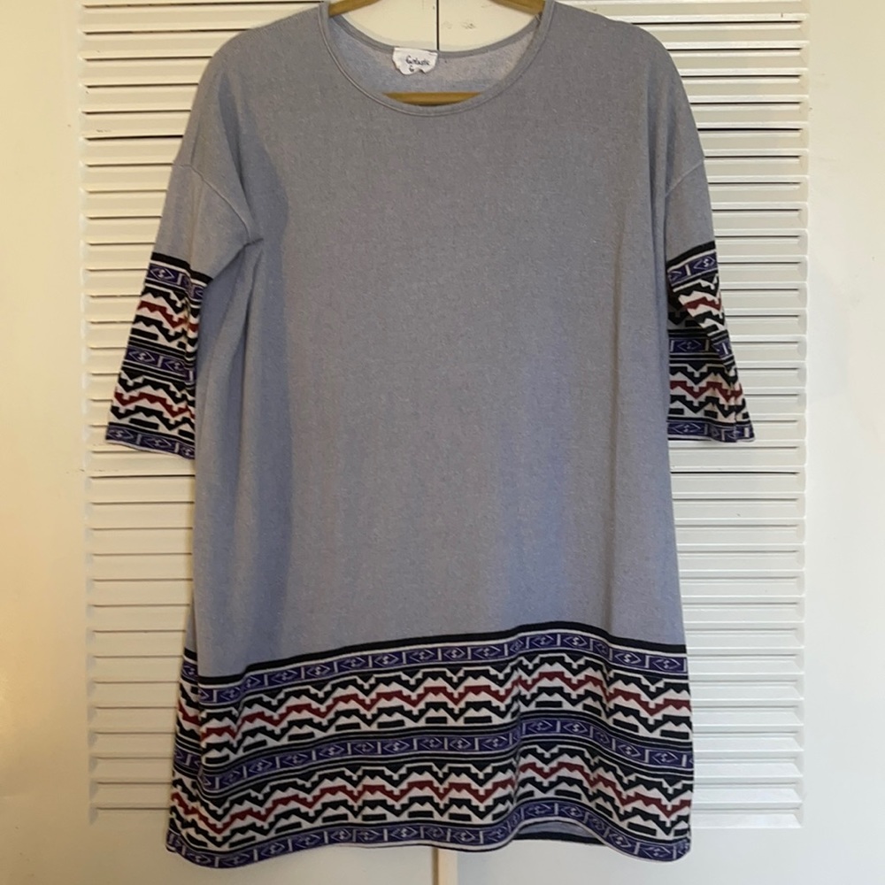 Fantastic Fawn Aztec Dress